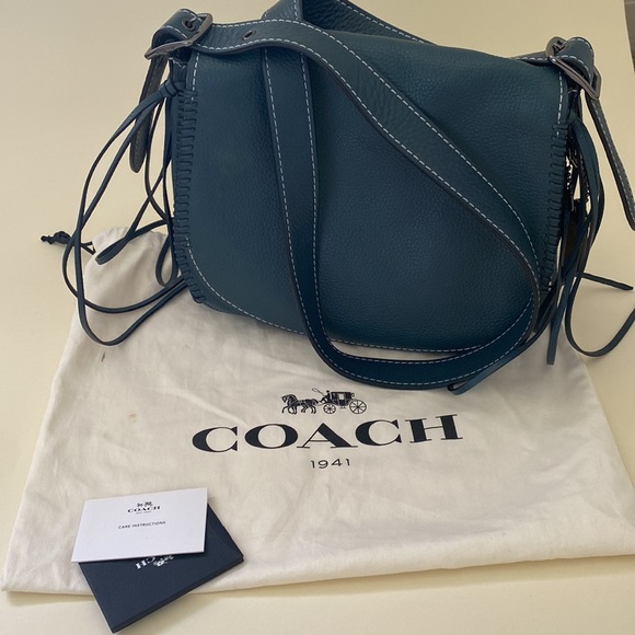 Coach 1941 Fringe Saddle Bag in Mineral - Picture 16 of 16